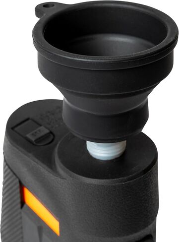 Laser Flask – Golf Flask Shaped Like a Rangefinder, 7oz High-Grade Plastic with Collapsible Funnel, Lightweight and Portable Drink Container – Fun Golf Accessory and Gift for Men in Saudi Arabia