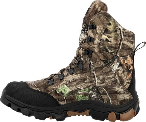 ROCKY Lynx 8" GORE-TEX Waterproof, 800 Gram, Mossy Oak Country Roots, Olv/Treebark, Size 10(W) in Saudi Arabia