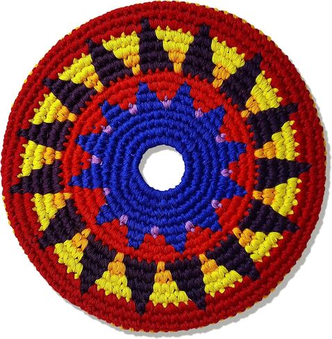 Buena Onda Indoor Flying Disc - 7'' Flexible Sport Disc for Indoor and Outdoor Play - Amazing Handmade Quality from Guatamala - Pocket Discs are Played in Over 20 Family Fun Games in Kuwait