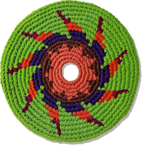 Buena Onda Indoor Flying Disc - 7'' Flexible Sport Disc for Indoor and Outdoor Play - Amazing Handmade Quality from Guatamala - Pocket Discs are Played in Over 20 Family Fun Games in Kuwait