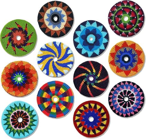 Buena Onda Indoor Flying Disc - 7'' Flexible Sport Disc for Indoor and Outdoor Play - Amazing Handmade Quality from Guatamala - Pocket Discs are Played in Over 20 Family Fun Games in Kuwait