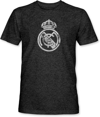 Real Madrid Crest Premium Vintage Soft Tri Blend T-Shirt in Saudi Arabia