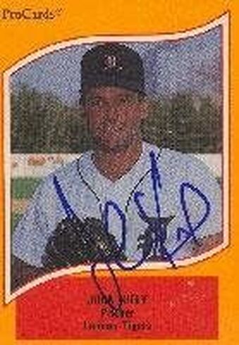 John Kiely London Tigers - Tigers Affiliate 1990 Pro Cards بطاقة موقعة - بطاقة دوري ثانوية. يأتي هذا المنتج مع شهادة الأصالة من Autograph-Sports. موقعة - البيسبول in Saudi Arabia