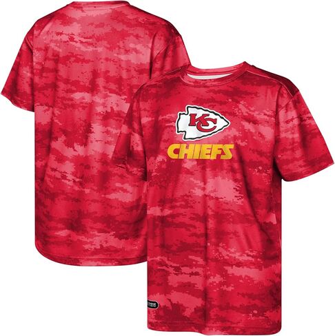Outerstuff Youth Red Kansas City Chiefs Scrimmage T-Shirt in Saudi Arabia