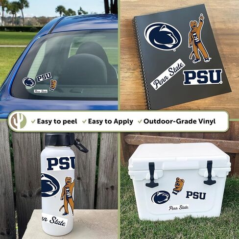 Desert Cactus The Pennsylvania State University Sticker Penn State PSU Nittany Lions Sticker Vinyl Decals Laptop Water Bottle Car T2 (Type 2-6) in Saudi Arabia