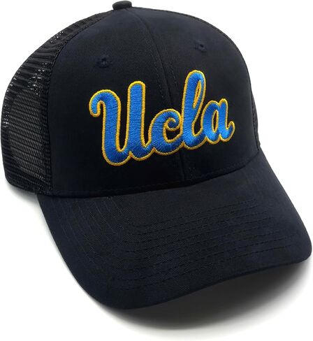 Officially Licensed University California Black Mesh Trucker MVP Hat Classic Edition Embroidered Team Logo Adjustable Structured Snapback Bruins Sports Cap in Saudi Arabia