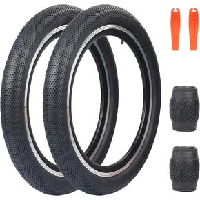 20 inch Kids Bike Tire Colorful Anti-Slip Tire 20 x 2.4 inch Foldable Replacement All Terrain Tire with Levers for Kids Bicycle BMX Mountain Bike Folding Bike Multiple Colors in Saudi Arabia
