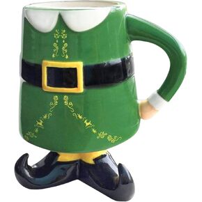 ICUP Elf Buddy Feet 15.5 oz Ceramic Molded Mug in Saudi Arabia