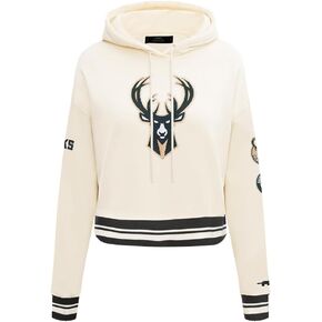 Pro Standard NBA womens Womens Nba Retro Classics Brushed Back French Terry Cropped Pullover Hoodie in Kuwait