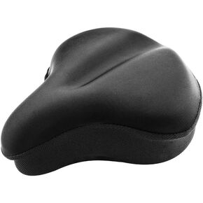Universal Gel Bicycle Seat Cover, Comfortable Padded Cushion for Indoor Outdoor Cycling, Mountain Road Bikes, Peloton, Exercise (11inch*10inch) in Saudi Arabia