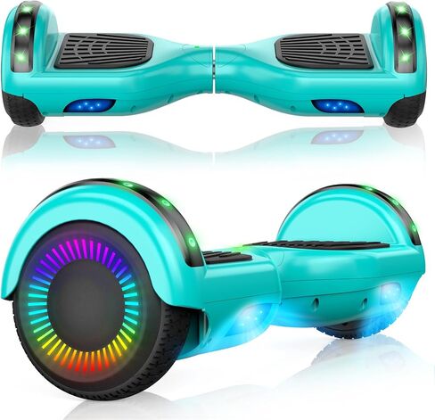 UNI-SUN Self Balancing Scooter for Kids, 6.5" Two Wheels Scooter with Bluetooth and Lights for Girls Boys Kids Adults in Saudi Arabia