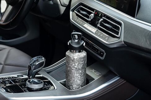 Boundless Voyage Titanium Vacuum Water Bottle Double-Walled Insulated Cup Lightweight and Leak-Proof Travel Outdoor Office School Sport Bottle (600ml silver) in Saudi Arabia