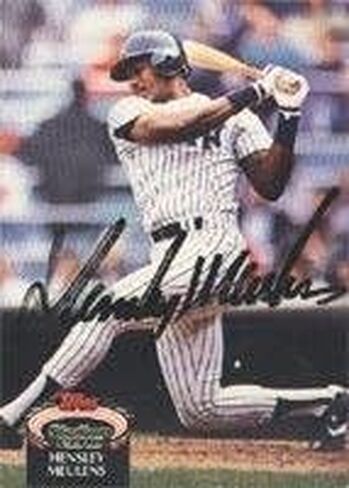 هينسلي مولينز نيويورك يانكيز 1992 بطاقة نادي الملعب الموقعة. يأتي هذا المنتج مع شهادة الأصالة من Autograph-Sports. موقعة - بطاقات البيسبول الموقعة من MLB in Kuwait