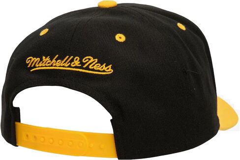 قبعة Mitchell & Ness Boston Bruins NHL All in 2.0 Pro Snapback باللون الأسود/الذهبي in Saudi Arabia