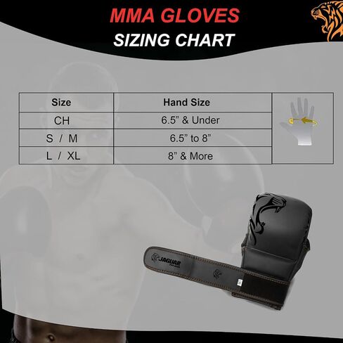 سلسلة Jaguar PRO - قفازات MMA لملاكمة الملاكمة MMA Muay Thai - التدريب وحقيبة العمل in Kuwait