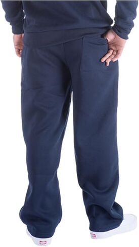 Yasumond Men's Fleece-Lined Athletic Sweatpants Basic Drawcord Running Pants with 2 Side Pockets Casual Sweatpants in Saudi Arabia