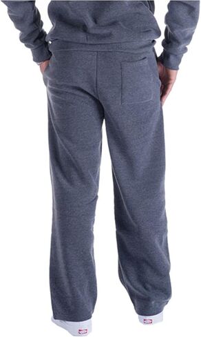Yasumond Men's Fleece-Lined Athletic Sweatpants Basic Drawcord Running Pants with 2 Side Pockets Casual Sweatpants in Saudi Arabia