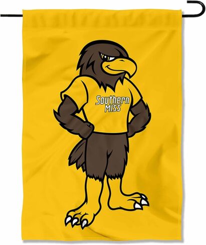 Southern Mississippi Eagles Seymour Mascot Garden Flag in Saudi Arabia