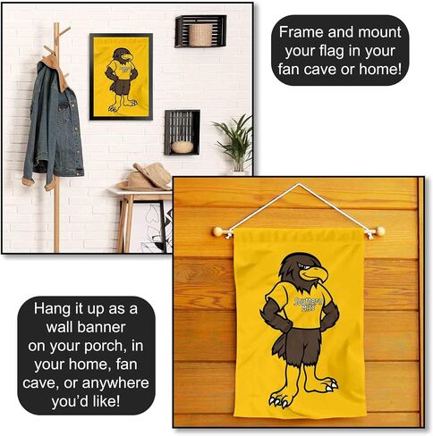 Southern Mississippi Eagles Seymour Mascot Garden Flag in Saudi Arabia