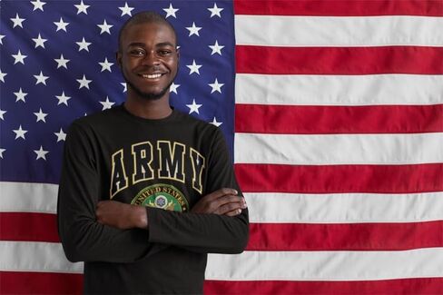 United States Army Long Sleeve T-Shirt Army Crest Patriotic Clothing in Saudi Arabia