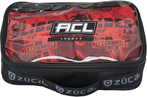 ZÜCA Cornhole ACL Pro and Sport Pouch - Cornhole Bag Utility Pouch - Fits 4 Cornhole Bean Bags - Durable Ballistic Nylon with Clear Vinyl Lining - Fit Handles of Cornhole Bag Carry Case in Saudi Arabia