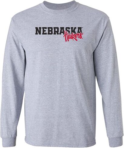 CornBorn Nebraska Long Sleeve Shirt - Cornhuskers Long Sleeve Tshirts - Pick Your Design in Saudi Arabia