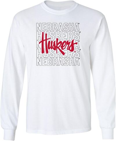 CornBorn Nebraska Long Sleeve Shirt - Cornhuskers Long Sleeve Tshirts - Pick Your Design in Saudi Arabia