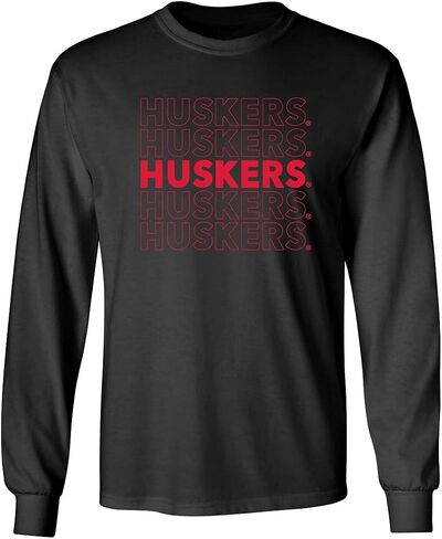 CornBorn Nebraska Long Sleeve Shirt - Cornhuskers Long Sleeve Tshirts - Pick Your Design in Saudi Arabia
