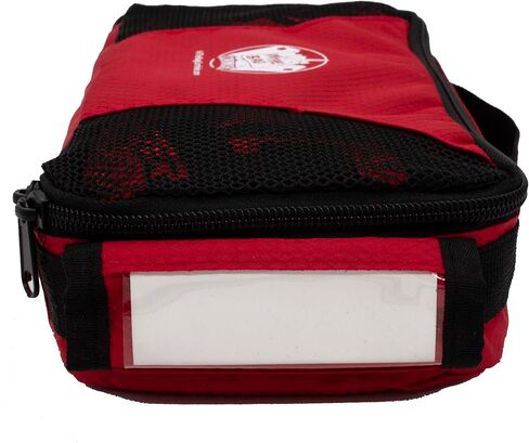 Cornhole Bag Pouch (Red Color) | Carry Case for 1 Set of 4 Cornhole Bags - Reusable Label - Mesh Ventilation in Saudi Arabia