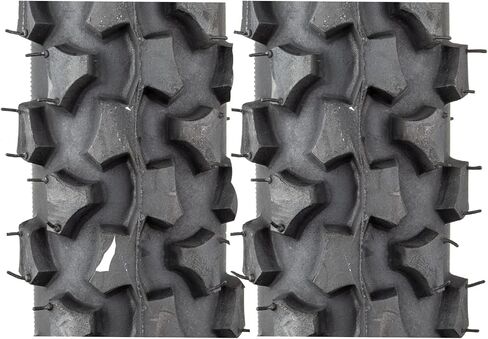 Sunlite MTB MegaByte Alphabite Tread Mountain Bike زوج الإطارات الفاصلة السوداء 26 × 1.95 in Saudi Arabia