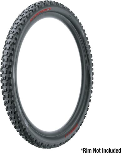 Pirelli Scorpion E-MTB M Red Color Edition Mountain Bicycle Tire 29x2.6 - Tubeless High-Performance Tear-Resistant E-MTB Tire for XC Racing, Trail & Enduro Riding in Saudi Arabia