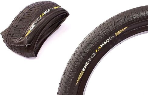 KHE BMX Tire Freestyle MAC2+ Street Park Folding 20 x 2.30 Inches 0.79lbs Black in Saudi Arabia