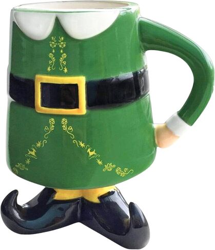 كوب مصبوب من السيراميك من ICUP Elf Buddy Feet سعة 15.5 أونصة in Saudi Arabia