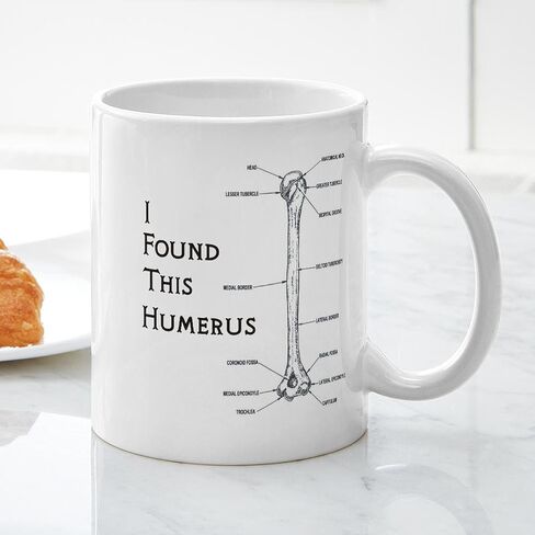 CafePress I Find This Humerus Mug 11 oz (325 ml) Ceramic Coffee Mug in Saudi Arabia