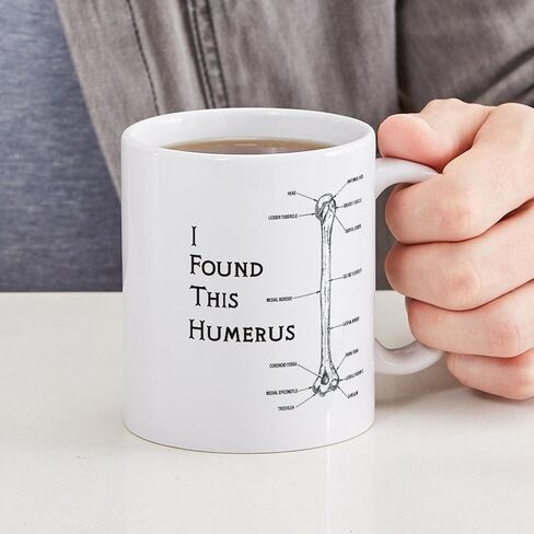 CafePress I Find This Humerus Mug 11 oz (325 ml) Ceramic Coffee Mug in Saudi Arabia