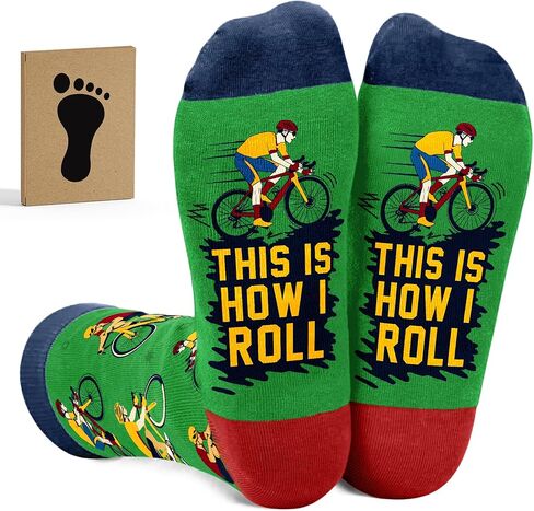 Biking, Hiking, Running, Camping Socks for Men, Women - Hiking, Running, Camping, Bike Accessories, Stocking Stuffers in Kuwait