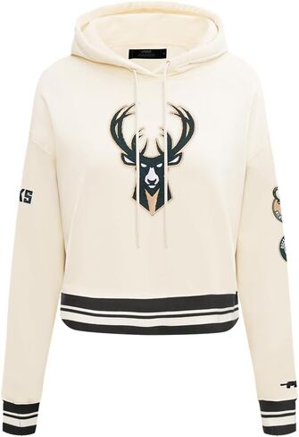 Pro Standard NBA womens Womens Nba Retro Classics Brushed Back French Terry Cropped Pullover Hoodie in Kuwait