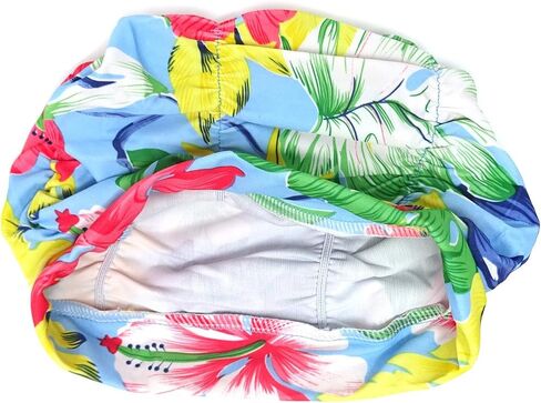 1PCS Colorful Pleated Swimming Cap Long Hair Swim Cap Bathing Cap for Swimming Pool Hawaii Beaches, Non-Waterproof in Saudi Arabia