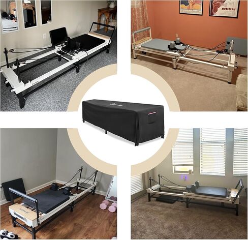 غطاء حماية مصلح، 600D عالي التحمل 100% أغطية مصلح البيلاتس المقاومة للماء لحماية المصلح، لـ 101 بوصة عرض × 31 بوصة عمق × 23 بوصة ارتفاع in Kuwait