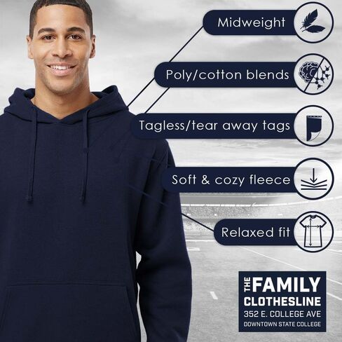 سويت شيرت بغطاء للرأس من The Family Clothline Penn State مرخص رسميًا in Kuwait