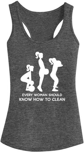 Workout Tank Tops for Women Every Woman Should Know How to Clean Printed Top Shirt Sleeveless Shirts in Saudi Arabia