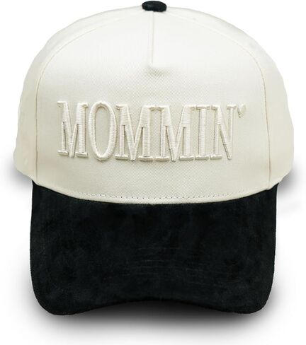 ​Mommin Women's Classic Baseball Cap, ​Mommin Trucker Hat for Women, Adjustable Metal Buckle,Gift for Moms​ in Saudi Arabia