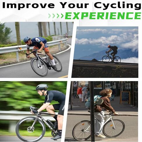 غطاء مقعد دراجة جل عالمي، وسادة مبطنة مريحة لركوب الدراجات في الأماكن المغلقة والخارجية، دراجات الطرق الجبلية، بيلوتون، التمرين (11 بوصة × 10 بوصة) in Kuwait