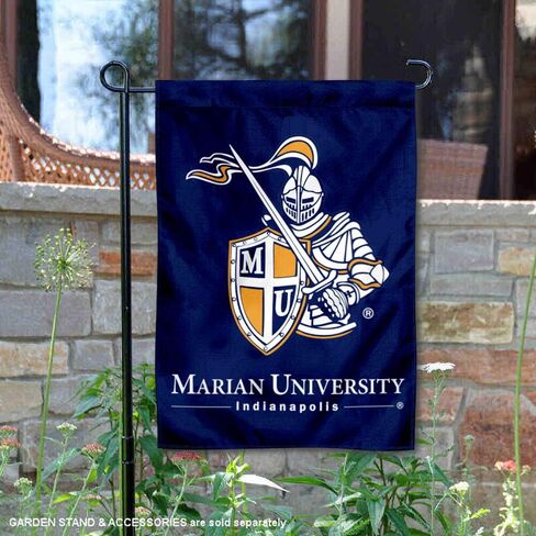Marian Knights Academic Logo Garden Flag in Saudi Arabia
