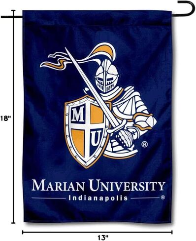 Marian Knights Academic Logo Garden Flag in Saudi Arabia