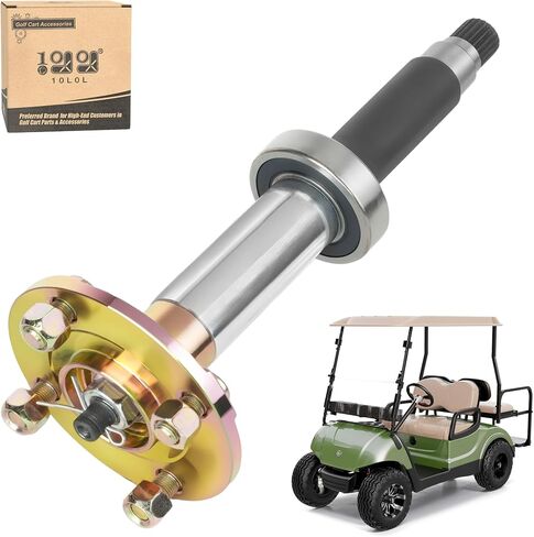 10L0L Golf Cart Rear Axle Shaft Assembly (Short) Driver Side Rear Axle Replacement OEM# JW2-G6520-01 JW1-G4156-00 JW1-F2176-09 JW1-F53T0-09, Fits for Yamaha G29 Electric Golf Cart 2007-2016 in Saudi Arabia
