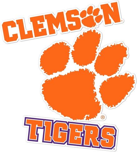 Desert Cactus Clemson University Sticker Tigers Vinyl Decals Laptop Water Bottle Car Scrapbook T5 (Type 5-1) in Saudi Arabia
