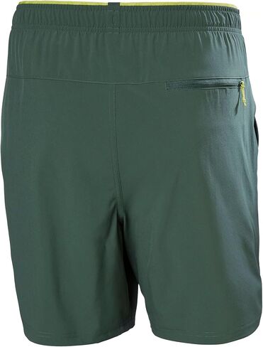 Helly-Hansen Rapide 7'' Shorts Men Running Trail Hiking Quick Dry Lightweight Moisture-Wicking Liner Breathable Zip Pocket in Saudi Arabia