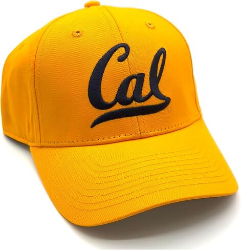 Officially Licensed Cal Berkeley Yellow/Blue MVP Hat Classic University Team Logo Adjustable Structured Embroidered Sports Cap in Saudi Arabia