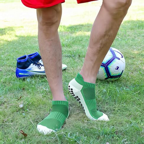 Mens Socks, Non-Slip Football Socks–Dotted Grip Athletic Sock in Saudi Arabia